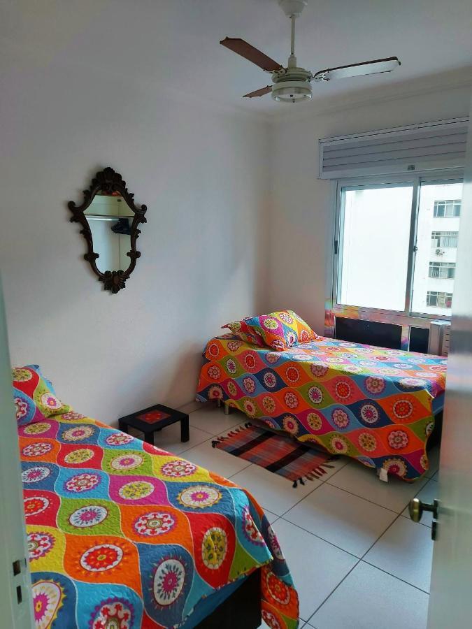 Apto pé na areia Praia das Pitangueiras - Centro Guarujá Exterior foto